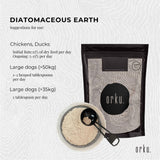 Darrahopens Home & Garden > Garden Tools 100g Organic Fossil Shell Flour - Livestock Garden Pet Grade Diatomaceous Earth