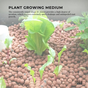 Darrahopens Home & Garden > Garden Tools 10L Hydro Clay Balls - Organic Premium Hydroponic Expanded Plant Growing Medium