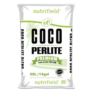 Darrahopens Home & Garden > Garden Tools 50L Coco Perlite Premium Nutrifield 70% Coir 30% Hydroponic Plant Growing Medium