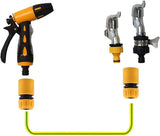 Darrahopens Home & Garden > Garden Tools > Garden Hoses 10pcs Garden Hose Nozzles & Quick Connectors - Plastic Garden Hose Spray Fittings Kit