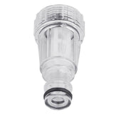 Darrahopens Home & Garden > Garden Tools > Garden Hoses 2PCS High Pressure Washer Inlet Filter Connector Fittings Transparent Adapter