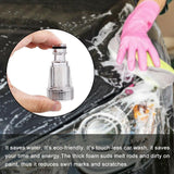 Darrahopens Home & Garden > Garden Tools > Garden Hoses 2PCS High Pressure Washer Inlet Filter Connector Fittings Transparent Adapter