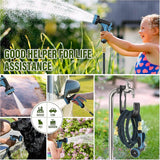 Darrahopens Home & Garden > Garden Tools > Garden Hoses 7.5m Garden Hose - Flexible Water Hose for Outdoor Garden Lawn Use