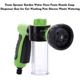 Darrahopens Home & Garden > Garden Tools > Garden Hoses Garden Foam Sprayer Garden Hose Soap Dispenser Gun For Car Wash, Pets, Shower, Plants