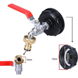 Darrahopens Home & Garden > Garden Tools > Garden Hoses Garden Hose Adapter with S60x6 IBC Tap Connection for 1000L Tank