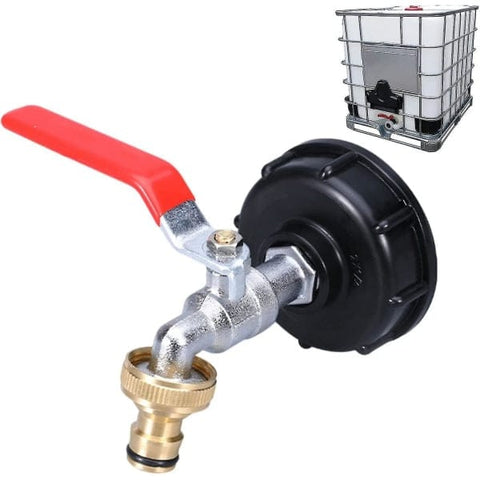 Darrahopens Home & Garden > Garden Tools > Garden Hoses Garden Hose Adapter with S60x6 IBC Tap Connection for 1000L Tank