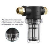 Darrahopens Home & Garden > Garden Tools > Garden Hoses Garden Hose Sediment Filter - Water Filter for Pressure Washer Garden Hose Inlet