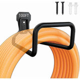 Darrahopens Home & Garden > Garden Tools > Garden Hoses Heavy Duty Garden Hose Holder - Wall Mount Metal Hose Hook with Screws for Hose
