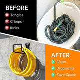 Darrahopens Home & Garden > Garden Tools > Garden Hoses Heavy Duty Garden Hose Holder - Wall Mount Metal Hose Hook with Screws for Hose