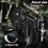 Darrahopens Home & Garden > Garden Tools > Garden Hoses LOVFEN Garden Water Hose 30.49 meters, non-extensible lightweight hose, with nozzle, suitable for use in gardens, lawns, car washing and outdoor use