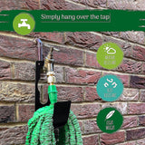 Darrahopens Home & Garden > Garden Tools > Garden Hoses Steel Garden Hose Holder - Wall Hanging Water Hose Hook for Outdoor Watering Storage