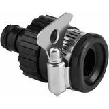 Darrahopens Home & Garden > Garden Tools > Garden Hoses Universal Water Tap Hose Connector For Car Wash Garden Hose Quick Connector Tap Adapter Diameter Less Than 16Mm (Black)