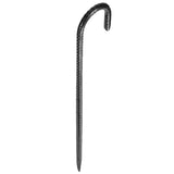 Darrahopens Home & Garden > Garden Tools > Garden Hoses VEVOR Rebar Stakes, 406.4 mm, Heavy-Duty 10 mm Diameter J Hook, Galvanized Steel Ground Anchors with Chisel Point End & Rust-Resistant Coating, for Gardening Support, Fence, Camping Tents (24-Pack)