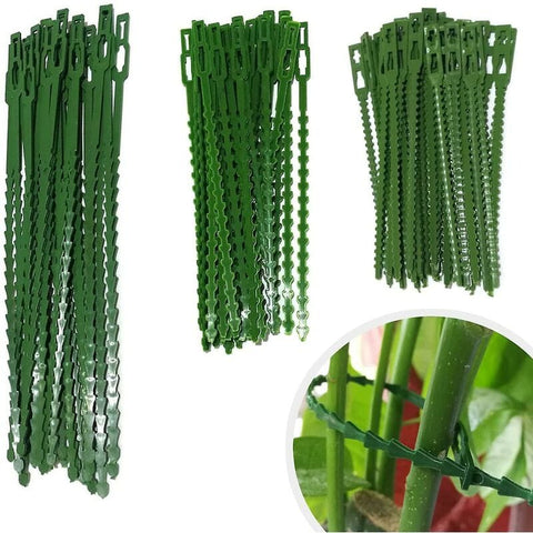 Darrahopens Home & Garden > Garden Tools > Gardening Accessories 160 pcs Plant Ties Adjustable Gardening Ties, Plant Ties And Support, Help Support Plants And Shrubs, Flexible Plastic