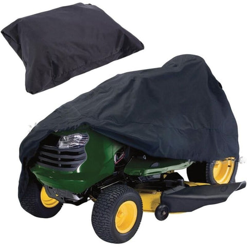 Darrahopens Home & Garden > Garden Tools > Gardening Accessories 1Pc Waterproof Lawn Mower Cover Uv Resistant Oxford Cloth (170 X 61 X 117Cm, Black)