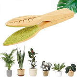 Darrahopens Home & Garden > Garden Tools > Gardening Accessories 2 Pcs Plant Leaf Cleaning Tongs, Portable House Plant Leaf Cleaning Tongs,Cleans Both Sides of Leaves, Dust Removal for Indoor Outdoor In Australia - Darrahopens