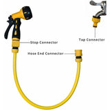 Darrahopens Home & Garden > Garden Tools > Gardening Accessories 2Pack (6 pcs) Garden Hose Connector Kits With Tap Connectors