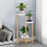 Darrahopens Home & Garden > Garden Tools > Gardening Accessories 3 Tier Bamboo Plant Stand