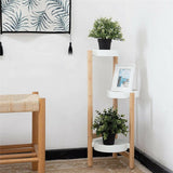 Darrahopens Home & Garden > Garden Tools > Gardening Accessories 3 Tier Bamboo Plant Stand