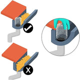 Darrahopens Home & Garden > Garden Tools > Gardening Accessories 4-Pack Expandable Metal Gutter Filter Screens Gutter Guards Leaf Strainers Downspout Guards