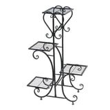 Darrahopens Home & Garden > Garden Tools > Gardening Accessories 4-Tier Heavy Duty Plant Potted Stand Flower Planters Display Rack Outdoor Indoor