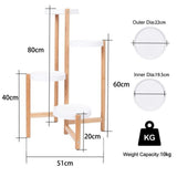 Darrahopens Home & Garden > Garden Tools > Gardening Accessories 4-Tier Plant Stand Corner Flower Pot Holder