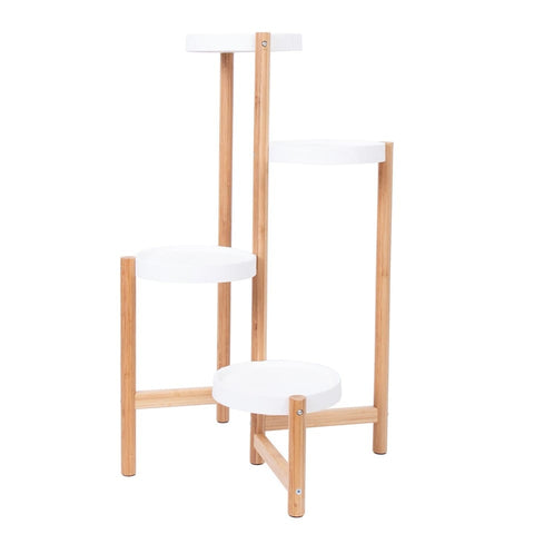 Darrahopens Home & Garden > Garden Tools > Gardening Accessories 4-Tier Plant Stand Corner Flower Pot Holder