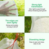 Darrahopens Home & Garden > Garden Tools > Gardening Accessories 50 pcs Fruit Protection Bag Insect Mesh Bag Plant Protection Bag With Drawstring Anti-Insect Net Bags Insect Bag 2030Cm