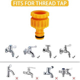 Darrahopens Home & Garden > Garden Tools > Gardening Accessories 6-pack tap connectors - Hose adapters - Adapters for connecting water hoses - Garden hose tap connectors - Tap adapters with thread - Splashproof - Frost-proof