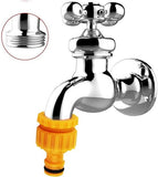 Darrahopens Home & Garden > Garden Tools > Gardening Accessories 6-pack tap connectors - Hose adapters - Adapters for connecting water hoses - Garden hose tap connectors - Tap adapters with thread - Splashproof - Frost-proof