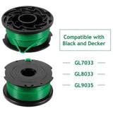 Darrahopens Home & Garden > Garden Tools > Gardening Accessories Black and Decker GL7033 GL8033 GL9035 Grass Trimmer Line 6 Spools 6 Meters