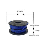 Darrahopens Home & Garden > Garden Tools > Gardening Accessories BLACK+DECKER Replacement Trimmer Spools 3-Pack A6441X3-XJ 3 x 12 m 1.5 mm Nylon Line Reflex Plus Self-Unwinding Blue