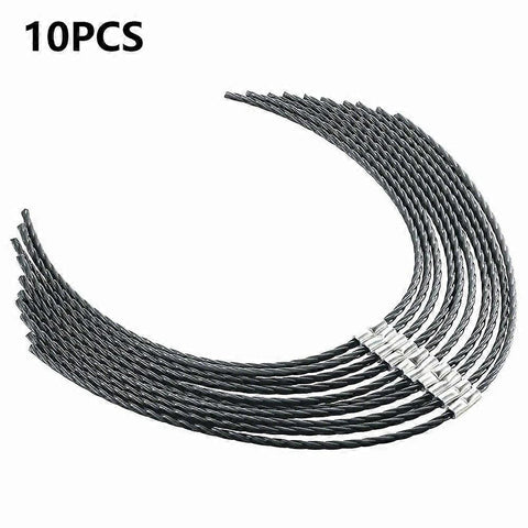 Darrahopens Home & Garden > Garden Tools > Gardening Accessories Bosch AFS 23-37 Trimmer Line 10 Pack Nylon with Buckle Compatible with Bosch F016800431