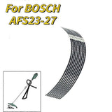Darrahopens Home & Garden > Garden Tools > Gardening Accessories Bosch AFS 23-37 Trimmer Line 10 Pack Nylon with Buckle Compatible with Bosch F016800431
