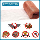 Darrahopens Home & Garden > Garden Tools > Gardening Accessories Copper Anti Rodent Mesh for Slugs Snails Mice and Birds, 6 m