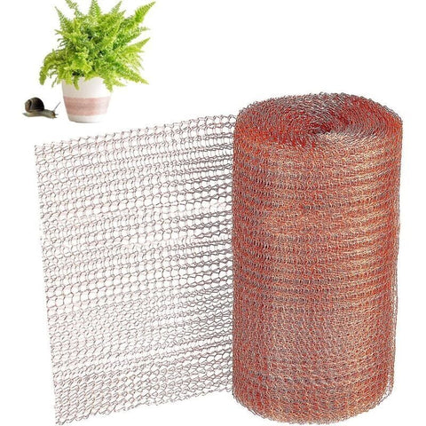 Darrahopens Home & Garden > Garden Tools > Gardening Accessories Copper Net 6m Roll Rodent Protection for Garden Snails Mice Birds Nematodes