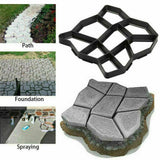 Darrahopens Home & Garden > Garden Tools > Gardening Accessories DIY Path Maker Concrete Mould Paver Patio Garden Brick Slab Pavement Cement Mold