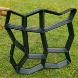 Darrahopens Home & Garden > Garden Tools > Gardening Accessories DIY Path Maker Concrete Mould Paver Patio Garden Brick Slab Pavement Cement Mold