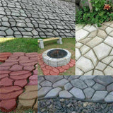 Darrahopens Home & Garden > Garden Tools > Gardening Accessories DIY Path Maker Concrete Mould Paver Patio Garden Brick Slab Pavement Cement Mold
