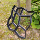 Darrahopens Home & Garden > Garden Tools > Gardening Accessories DIY Path Maker Concrete Mould Paver Patio Garden Brick Slab Pavement Cement Mold
