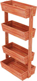Darrahopens Home & Garden > Garden Tools > Gardening Accessories Fin Xxl Super Durable Elevated Planter Freestanding Rotatable Planter Box Garden Bed