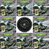 Darrahopens Home & Garden > Garden Tools > Gardening Accessories Garden Hose Foam Sprayer, 8 Patterns Nozzles High Pressure Watering Sprayer Soap Dispenser With Soap Tank For Washing