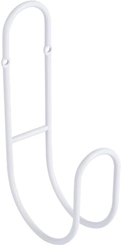 Darrahopens Home & Garden > Garden Tools > Gardening Accessories Garden Hose Hanging System - Wall Mount for Neat Storage - Stainless Steel Frame - White