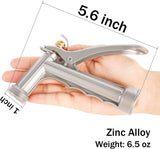 Darrahopens Home & Garden > Garden Tools > Gardening Accessories Garden Hose Nozzle, Water Hose Sprayer Nozzle with Threaded Front, Full Size Zinc Metal Pistol Grip High Pressure Nozzle In Australia - Darrahopens