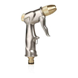Darrahopens Home & Garden > Garden Tools > Gardening Accessories Garden Hose Spray Gun With Full Brass Nozzle, 100% Metal Heavy Duty Water Gun, High Pressure Spray Nozzle For Watering