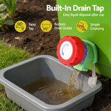 Darrahopens Home & Garden > Garden Tools > Gardening Accessories Gardeon 15L Kitchen Compost Bin Food Waste Caddy Drain Tap Green