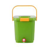 Darrahopens Home & Garden > Garden Tools > Gardening Accessories Gardeon 15L Kitchen Compost Bin Food Waste Caddy Drain Tap Green