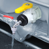 Darrahopens Home & Garden > Garden Tools > Gardening Accessories IBC Tank Faucet 1000L with Garden Hose Tap Adapter S60X6 Connector Plastic 1/2 Inch for Rainwater Harvester
