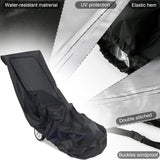 Darrahopens Home & Garden > Garden Tools > Gardening Accessories Lawn Mower Cover, 210D Oxford Cloth Heavy Duty Waterproof Lawn Mower Cover For Outdoor/Indoor With Drawstring And