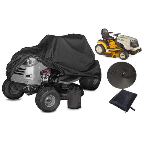 Darrahopens Home & Garden > Garden Tools > Gardening Accessories Lawnmower Tarpaulin, Garden Tractor Protective Cover, Waterproof UV-Resistant Dust Cover for Riding Lawn Mower, Protective Cover Contr-L